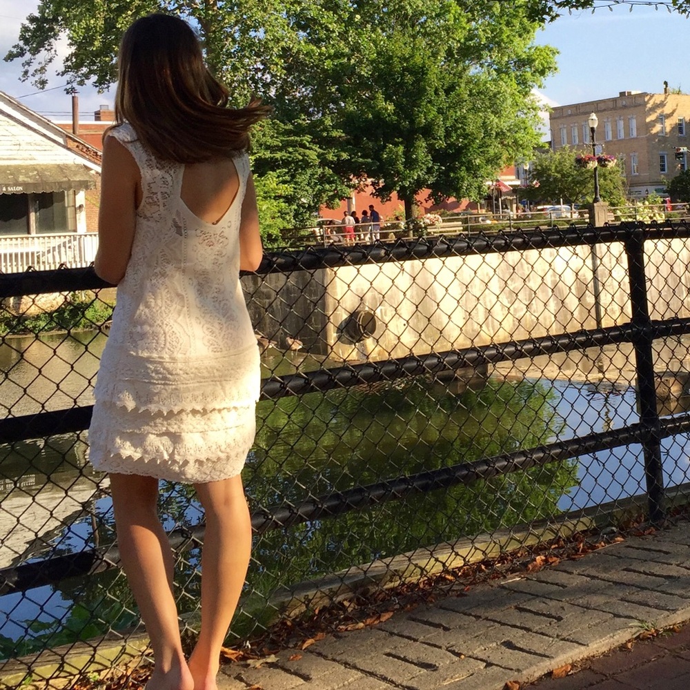 Lace summer dress